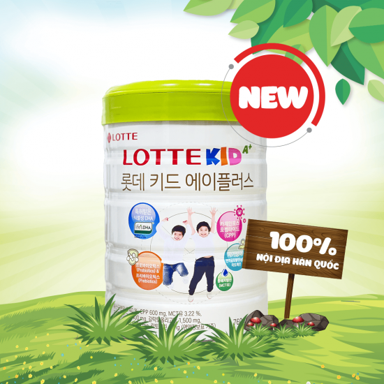 Lotte Kid A+ Milk 760g