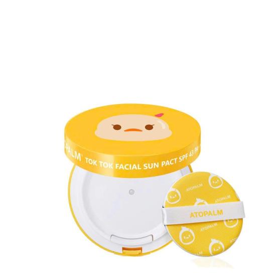 ATOPALM Tok Tok Facial Sun Pact SPF43 PA+++
