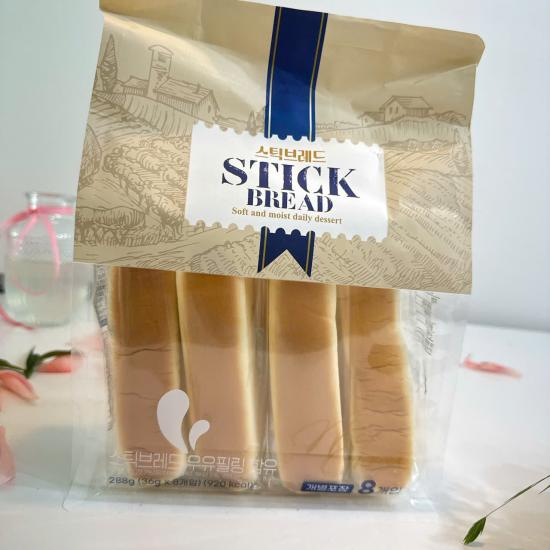 Stick Bread Milk Filling 36gr 8pcs