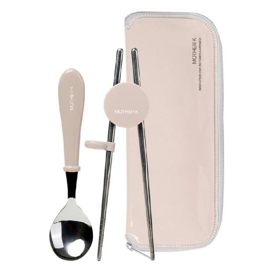 MOTHER K Spoon & Training Chopsticks Set