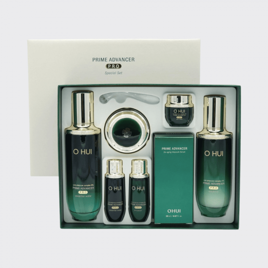 OHUI Prime Advancer - Toner 150ml + Emulsion 130ml + Mini Gifts