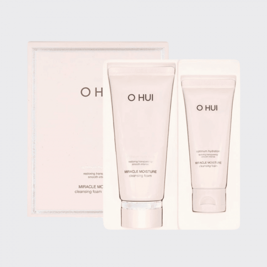 OHUI Miracle Moisture Cleansing Foam 200ml + 100ml