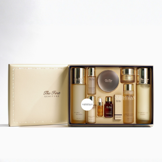 OHUI The First Geniture - Toner 150ml - Emulsion 145ml - Cushion #01 Milky Beige - Mini Gifts