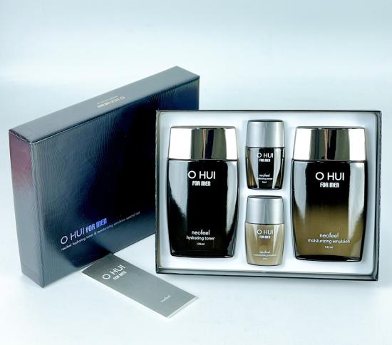 OHUI For Men Neofeel - Toner 135ml + Emulsion 135ml + Mini Gifts