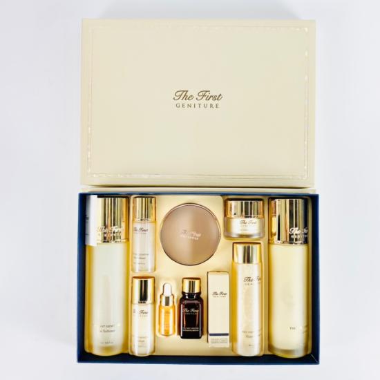 OHUI The First Geniture - Toner 150ml + Emulsion 145ml + Cushion #01 Milky Beige + Mini Gifts
