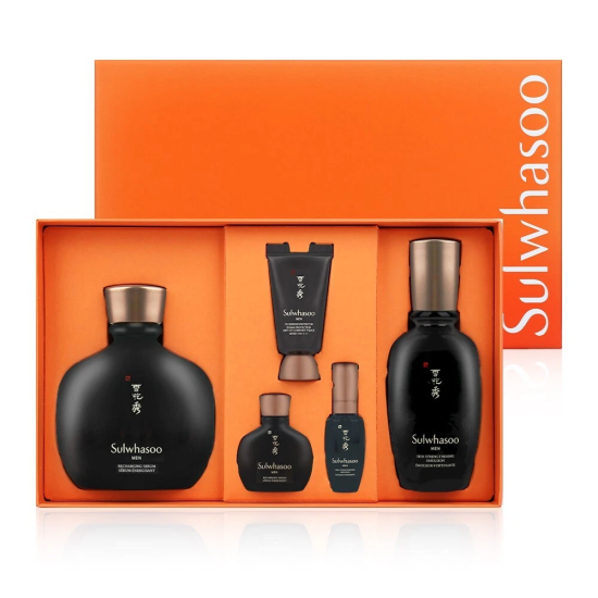 Sulwhasoo Men Inner Charging - Serum 140ml + Emulsion 90ml + Mini Gifts