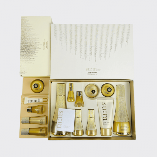 Su:m37 Losec Summa Elixir Special - Toner 150ml + Emulsion 130ml + Mini Gifts + 1 Travel Kit