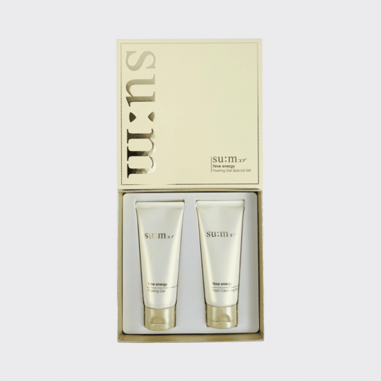 Su:m37 Time Energy Peeling Gel 100ml + Fresh Cleansing Foam 100ml