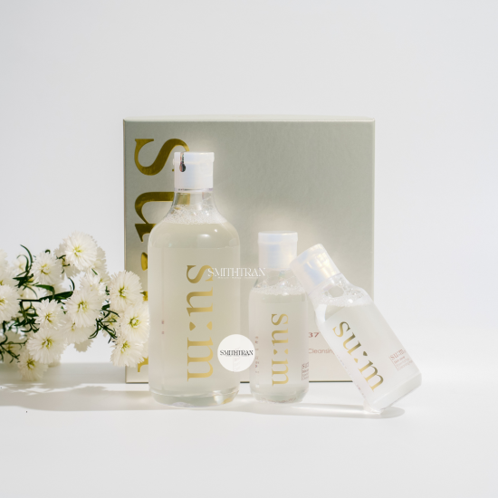 Sum37 Skin Saver Essential Pure Cleansing Water 400ml 100ml 2pcs