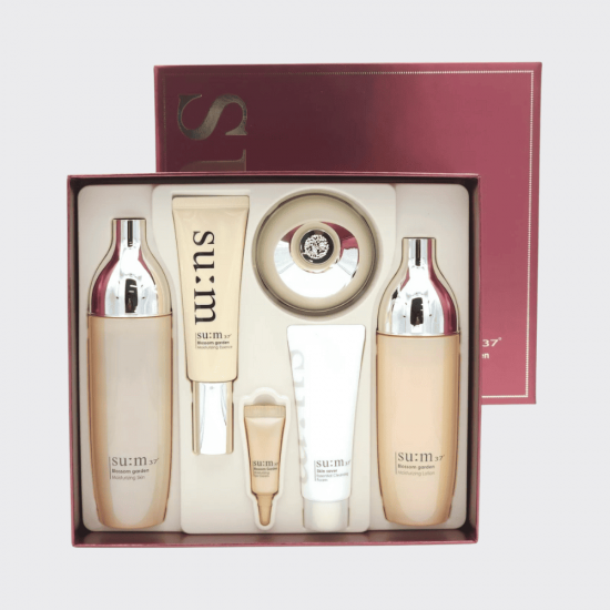 Su:m37 Blossom Garden - Toner 155ml + Lotion 135ml + Cream 20ml + Mini Gifts