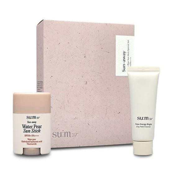 Su:m37 Sun-Away Water Pear Sun Stick SPF50+ PA++++ 14gr + Gift