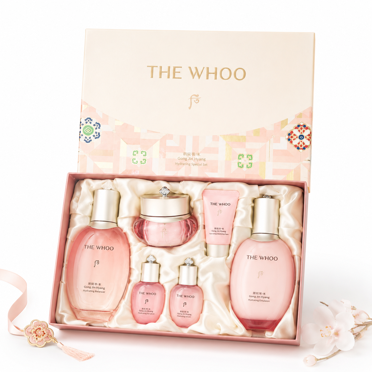 Set Whoo Gongjinhyang Soo Special 3pcs - Toner 150ml & Emulsion 110ml & Cream 20ml