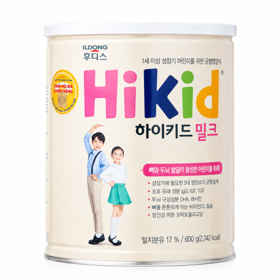 Hikid Milk (Vanilla Flavor) 600g