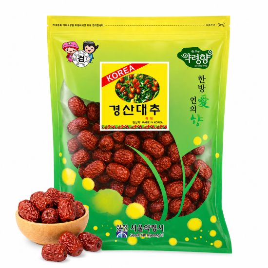 Korean Dried Red Jujube 1kg