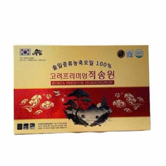 Korea Premium Jeoksongwon Red Pine Oil 100%