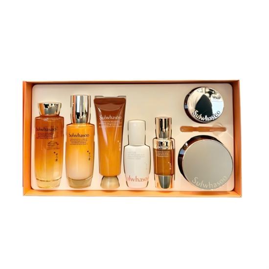 Sulwhasoo Concentrated Ginseng Rejuvenating - Toner 75ml - Emulsion 60ml - Cleansing Foam 50ml - Cream 50ml + Gifts