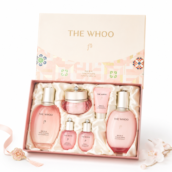 Set Whoo Gongjinhyang Soo Special 3pcs - Toner 150ml & Emulsion 110ml & Cream 20ml